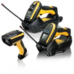 Vente de Lecteurs / Douchettes / Scanners codes-barres industriels sans-fils Datalogic Powerscan PM9300 Megacom